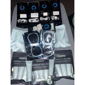 Nooro Accessory Lot – 5 Chargers, 16 Gels, 5 Pads – New & Used